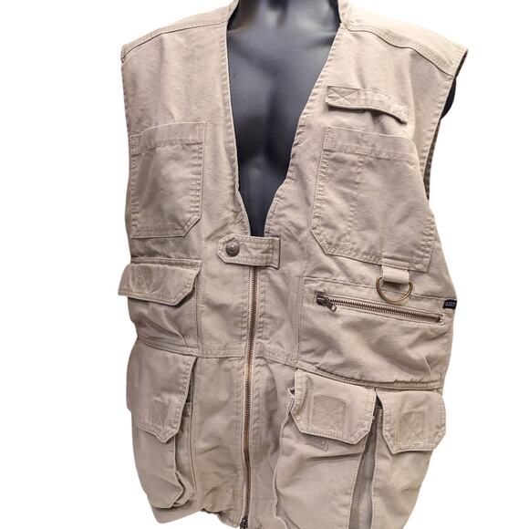 5.11 Tactical Series Mens XL Vest Utility Outdoor Hunting Fishing Shooting Photo - Picture 1 of 14